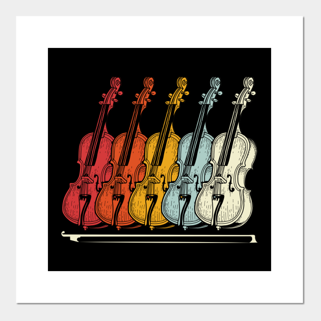 Cellist Cello Vintage Colorful Cellist Posters And Art Prints Teepublic 8325